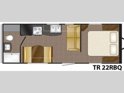 Floorplan - 2011 Heartland Trail Runner 22 RBQ