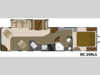 Floorplan - 2011 Heartland North Country 29RLS