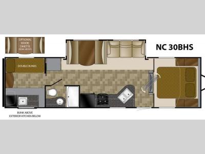 Floorplan - 2011 Heartland North Country 30BHS