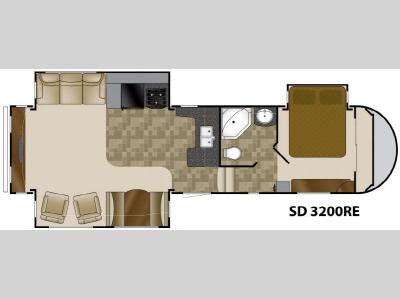 Floorplan - 2011 Heartland Sundance 3200RE