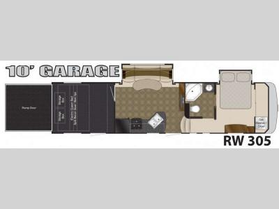Floorplan - 2011 Heartland Road Warrior 305