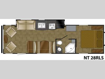Floorplan - 2011 Heartland North Trail 28RLS