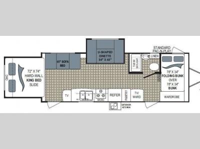 Floorplan - 2010 Dutchmen RV Kodiak 24KS-SL