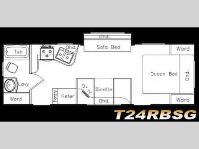 Floorplan - 2011 Eclipse Milan T24RBSG