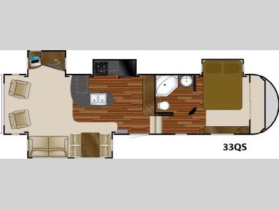 Floorplan - 2011 Heartland Greystone 33QS