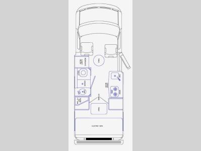 Floorplan - 2010 Pleasure-Way Excel TS3