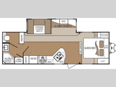 Floorplan - 2010 Dutchmen RV Denali 260FBX