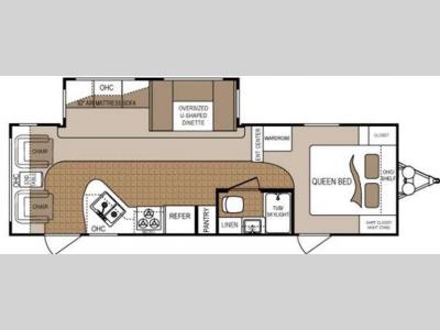 Floorplan - 2011 Dutchmen RV Denali 265RL