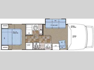 Floorplan - 2006 Gulf Stream RV B T Cruiser 5270