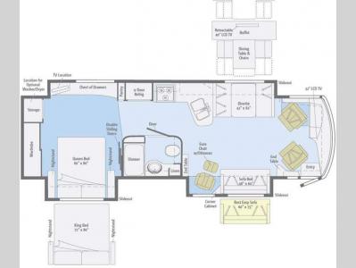 Floorplan - 2011 Winnebago Journey Express 34Y