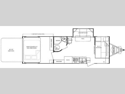 Floorplan - 2011 Cruiser Fun Finder XTRA XT-275