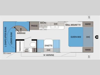 Floorplan - 2011 Jayco Jay Feather Select 23K