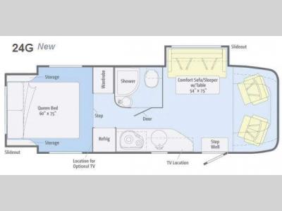 Floorplan - 2011 Itasca Navion IQ 24G