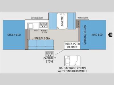 Floorplan - 2011 Jayco Jay Series 1206