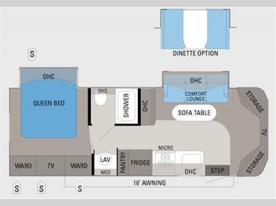 Floorplan - 2011 Jayco Melbourne 26A