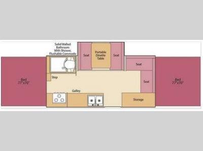 Floorplan - 2011 Coleman The Highlander Series Niagara