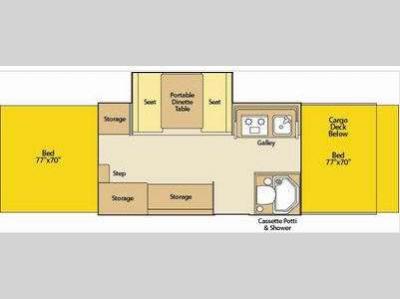 Floorplan - 2011 Coleman The Evolution Series E3