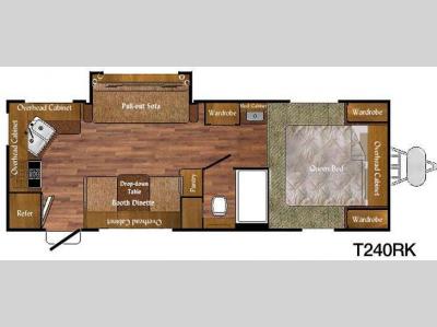 Floorplan - 2011 Komfort Trailblazer 240RK