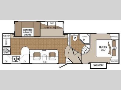 Floorplan - 2012 Dutchmen RV Denali 290RKS