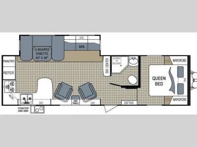 Floorplan - 2012 Dutchmen RV Aerolite 294RKSS