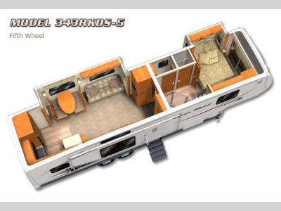 Floorplan - 2006 Pilgrim Open Road 343RKDS-5