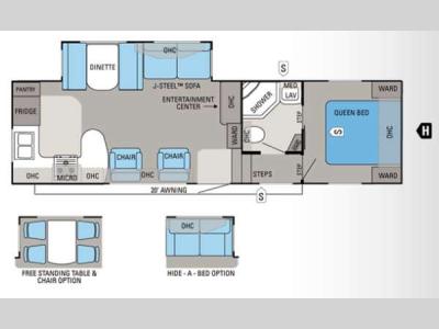 Floorplan - 2012 Jayco Eagle Super Lite 29.5RKS
