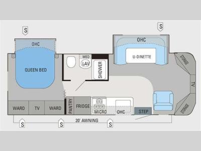 Floorplan - 2012 Jayco Melbourne 28F