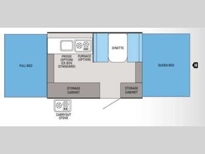 Floorplan - 2012 Jayco Jay Series Sport 10