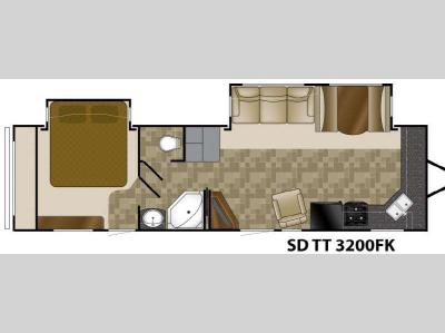 Floorplan - 2012 Heartland Sundance 3200FK