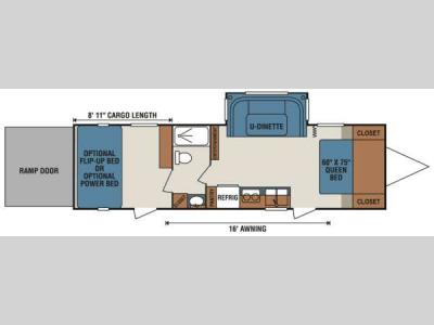 Floorplan - 2012 KZ MXT MXT302
