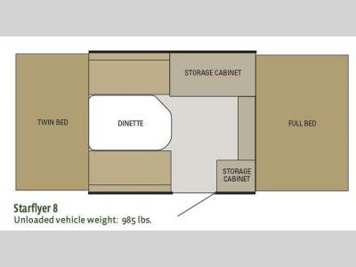 Floorplan - 2012 Starcraft  Starflyer Starflyer 8