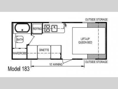 Floorplan - 2012 Skyline Nomad Single-Axle 183