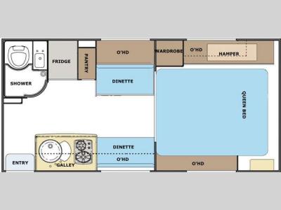 Floorplan - 2012 Lance 830
