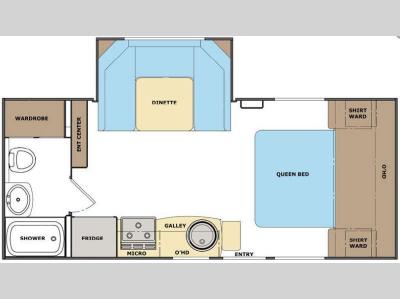 Floorplan - 2012 Lance Travel Trailers 1985