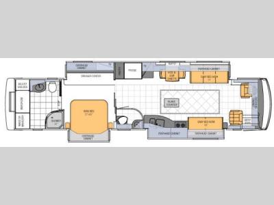 Floorplan - 2012 Newmar Mountain Aire 4344