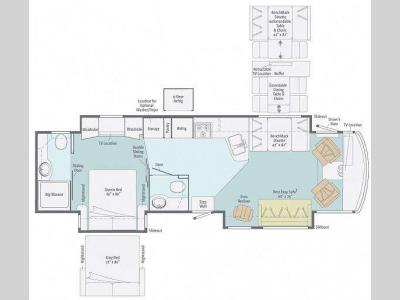 Floorplan - 2012 Itasca Suncruiser 37F