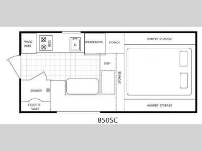 Floorplan - 2012 RC Willett Inc Northstar 850SC