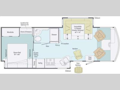 Floorplan - 2012 Itasca Sunova 30A