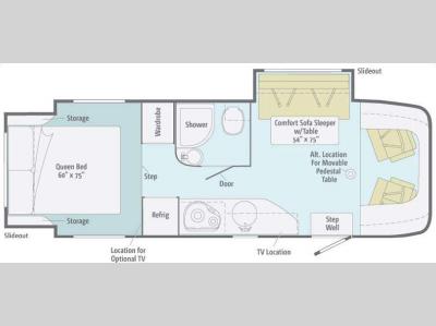 Floorplan - 2012 Itasca Navion IQ 24G
