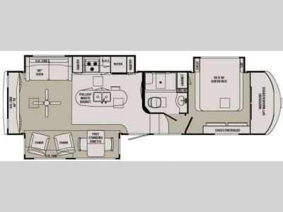 Floorplan - 2012 Redwood RV Redwood 31SL