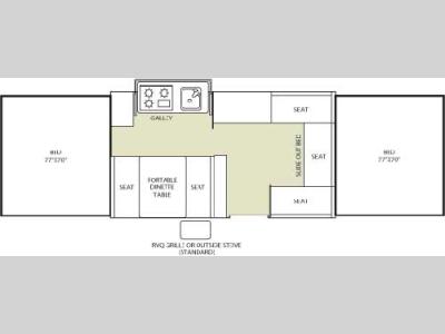 Floorplan - 2006 Fleetwood RV Americana SunValley