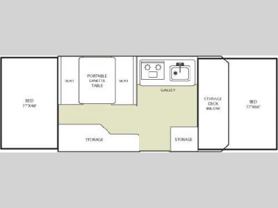 Floorplan - 2006 Fleetwood RV Evolution E1