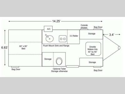 Floorplan - 2012 ALiner Expedition FDRB