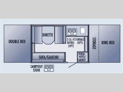 Floorplan - 2006 Jayco Jay Series 1006
