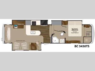 Floorplan - 2013 Heartland Big Country 3450 TS
