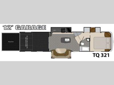 Floorplan - 2013 Heartland Torque TQ 321