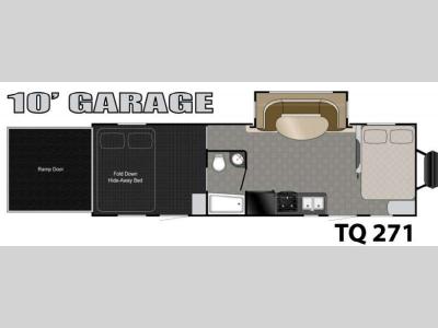 Floorplan - 2013 Heartland Torque TQ 271