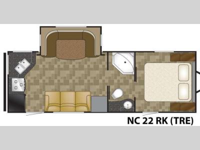 Floorplan - 2013 Heartland Trail Runner SLT 22RK SLT
