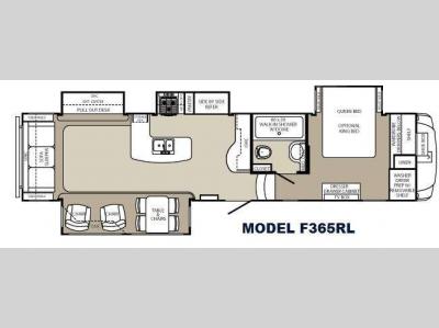 Floorplan - 2013 Palomino Columbus F365RL