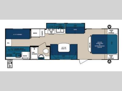 Floorplan - 2013 Forest River RV Surveyor Sport SP 295